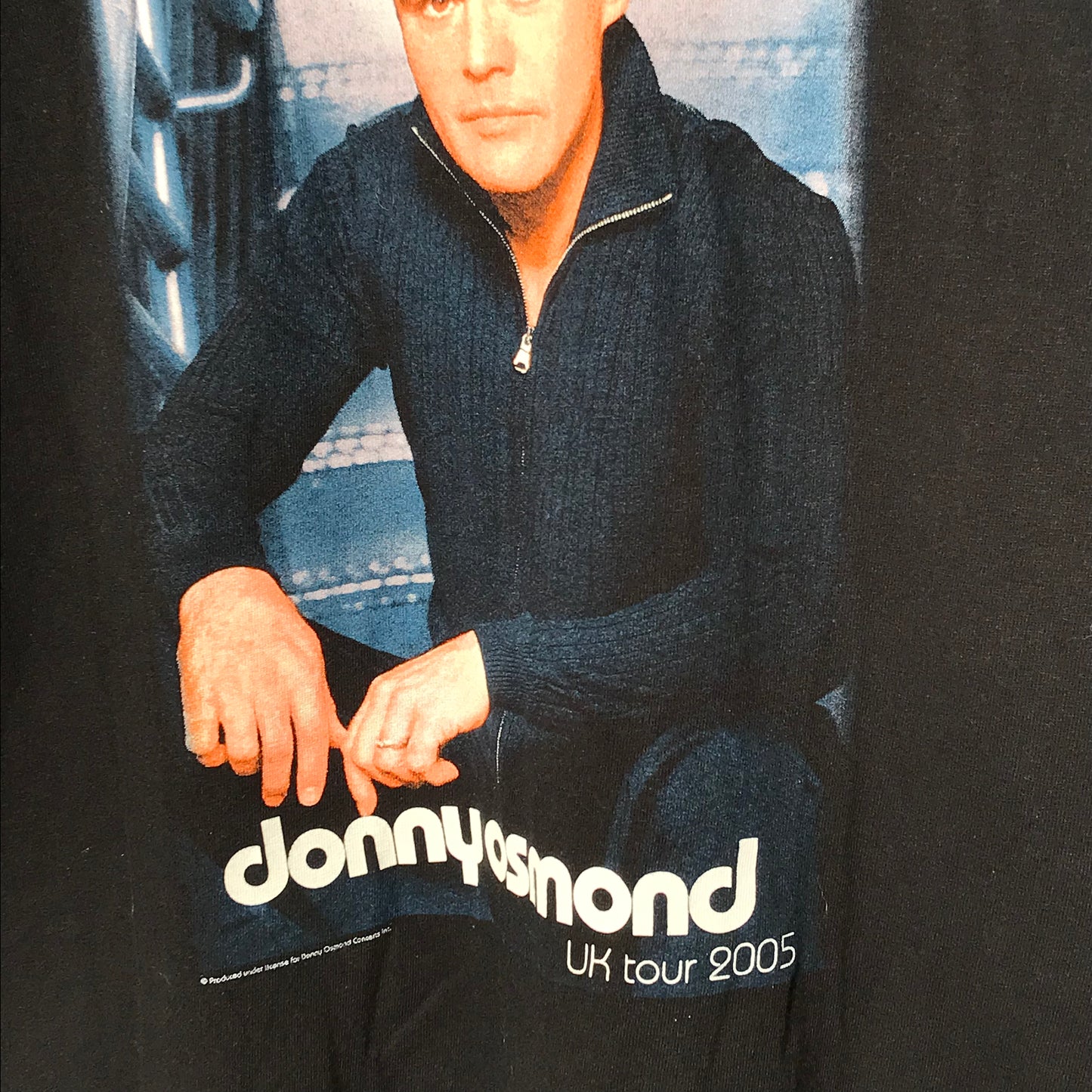 2005 Donny Osmond In It For Love tour t shirt