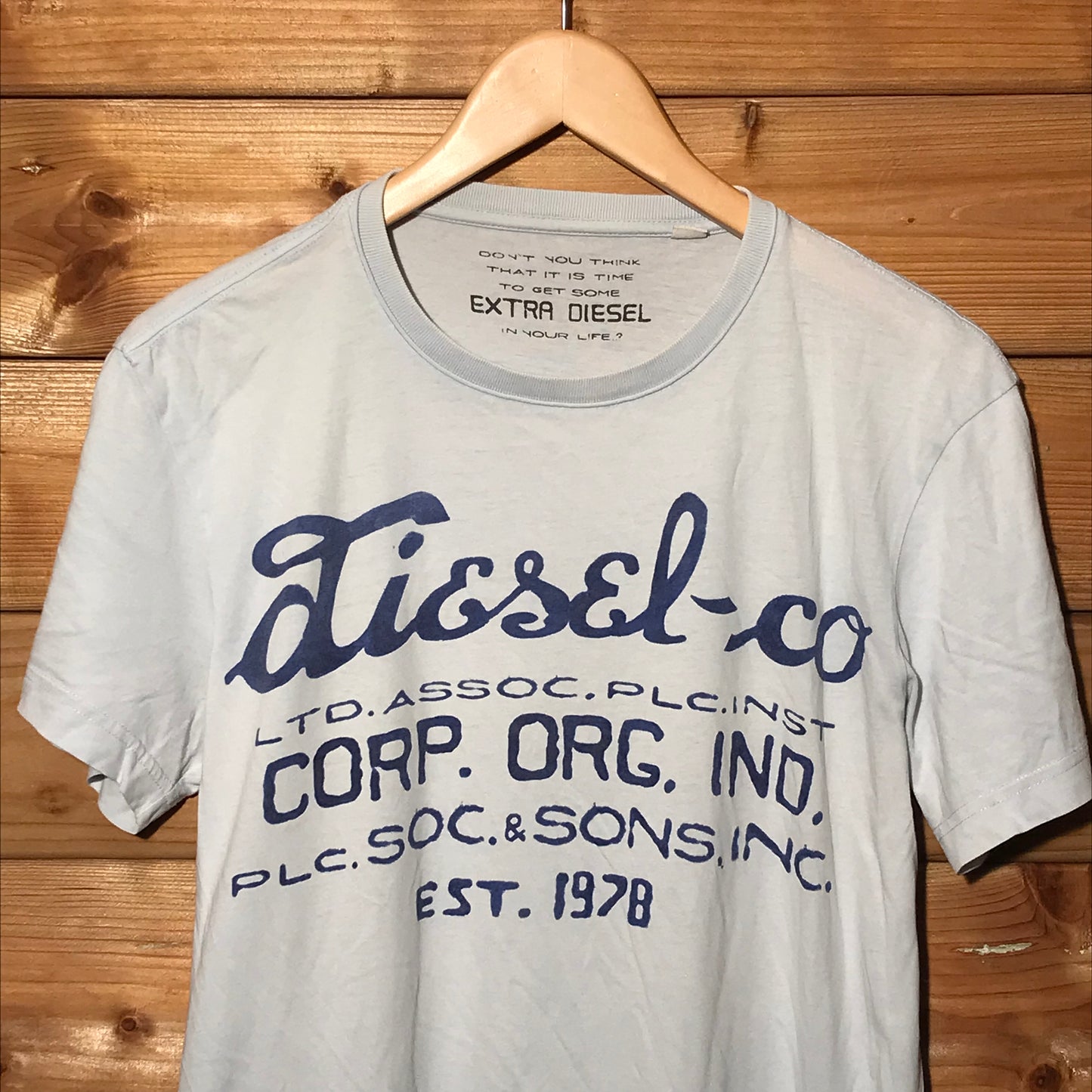 Diesel Extra Spellout t shirt