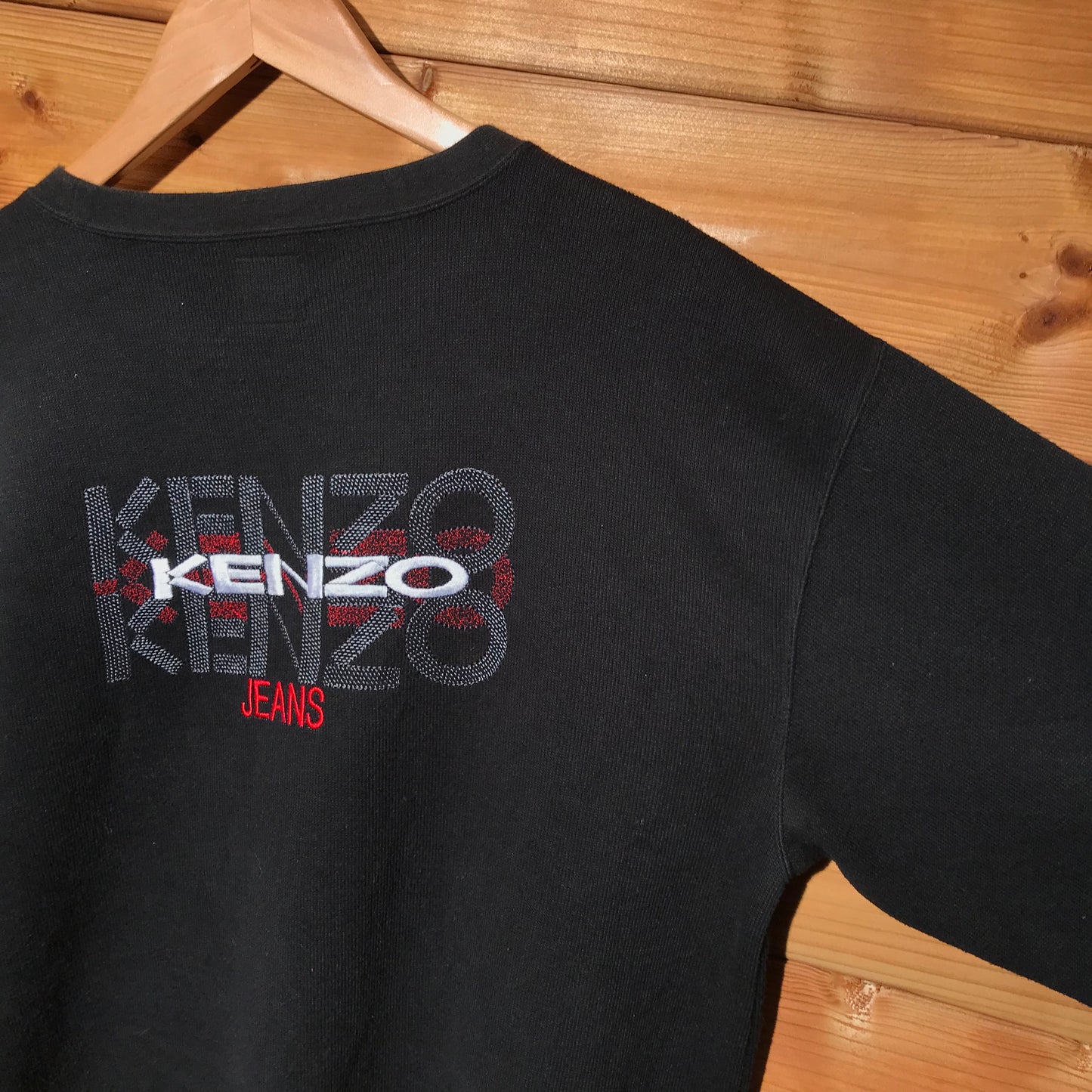 90s Kenzo Jeans Motion logo sweatshirt