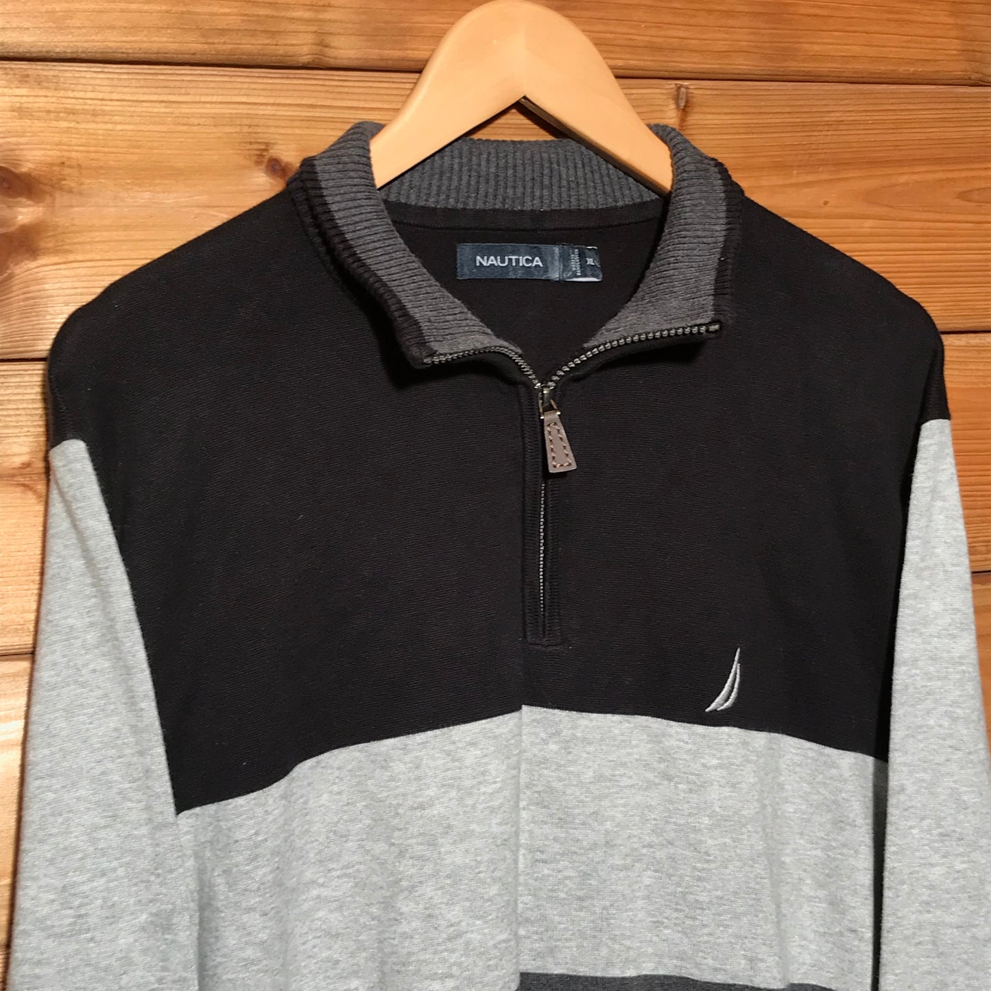 Nautica essentials quarter zip sweatshirt