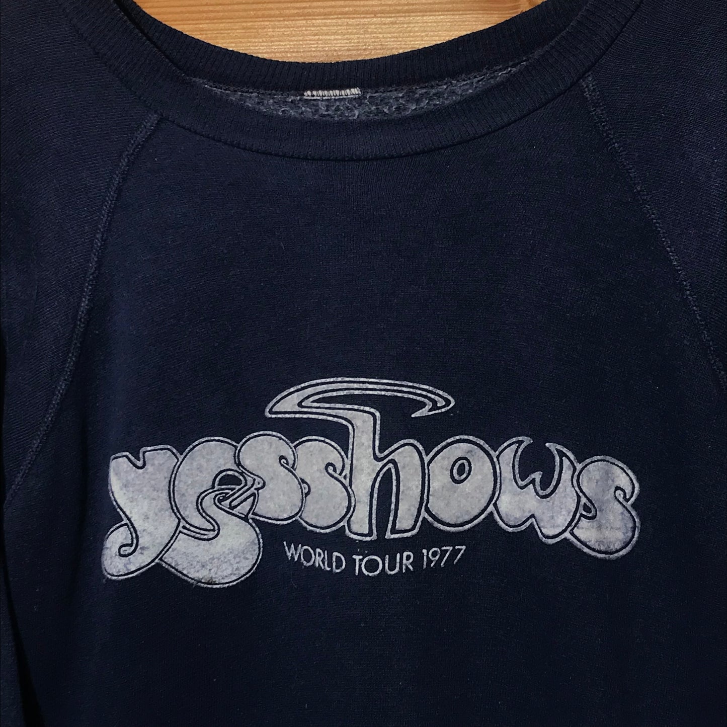 1977 Yes Shows World Tour sweatshirt