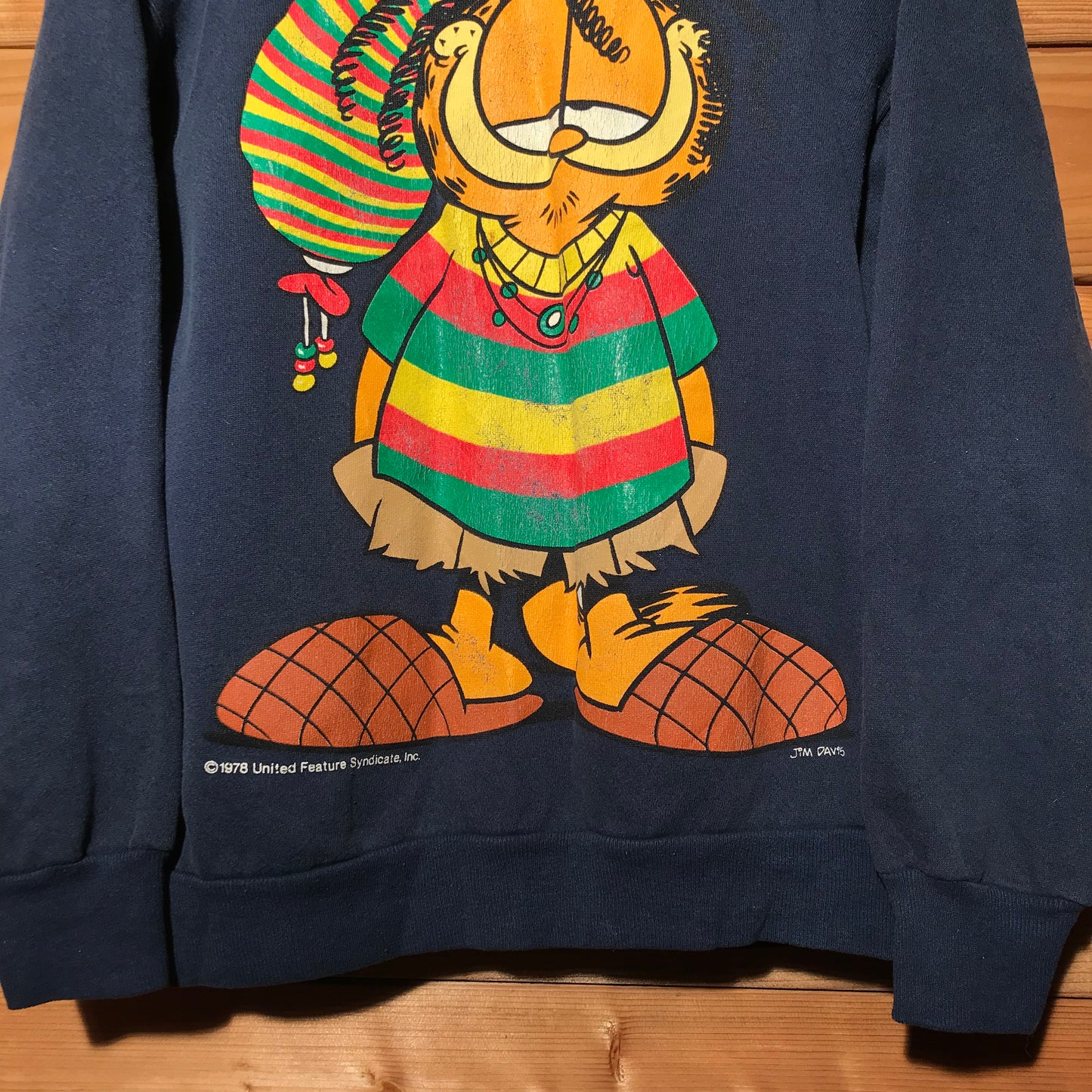 1978 Garfield and Odie Rasta sweatshirt