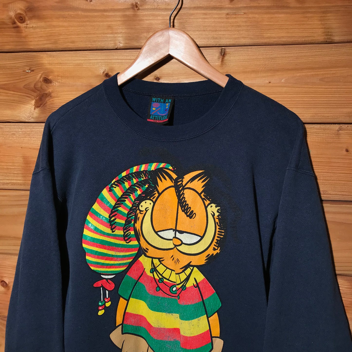 1978 Garfield and Odie Rasta sweatshirt