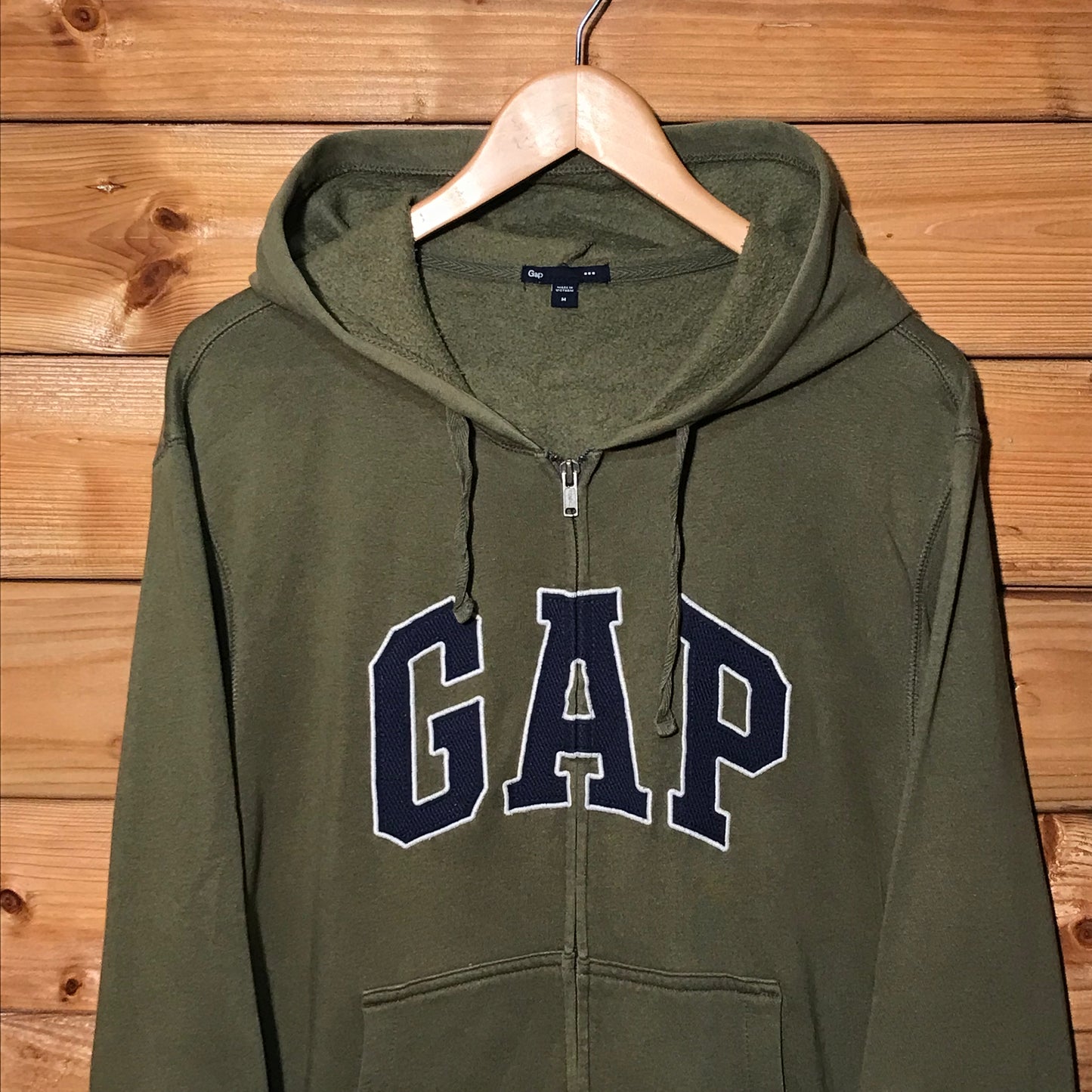 Gap Arc Spellout zip up hoodie