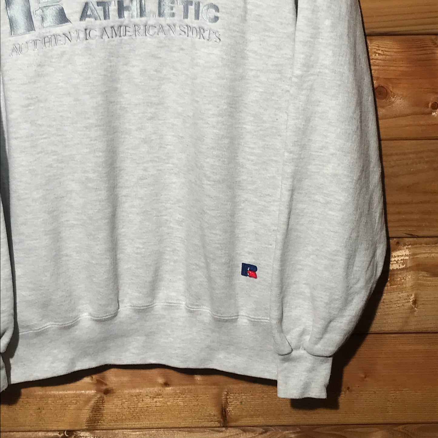 90s Russell Athletic Tonal Spellout sweatshirt