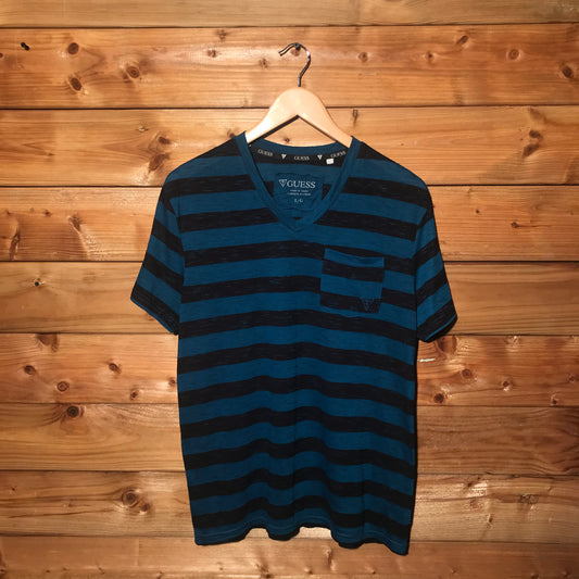 Guess Striped Pocket t shirt