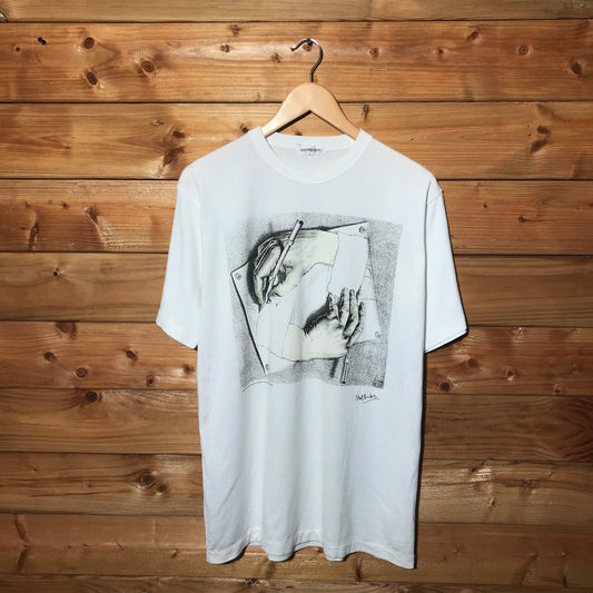 M.C Escher Drawing Hands 1960 t shirt