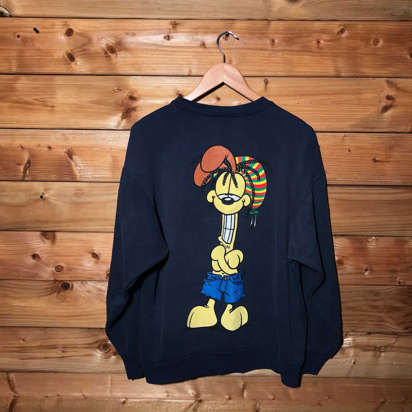 1978 Garfield and Odie Rasta sweatshirt