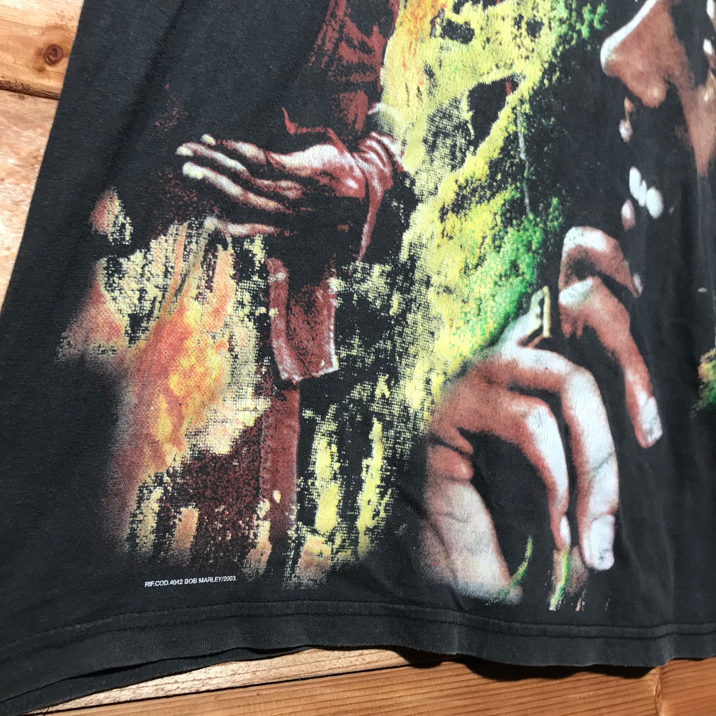 2003 Bob Marley Graphic t shirt