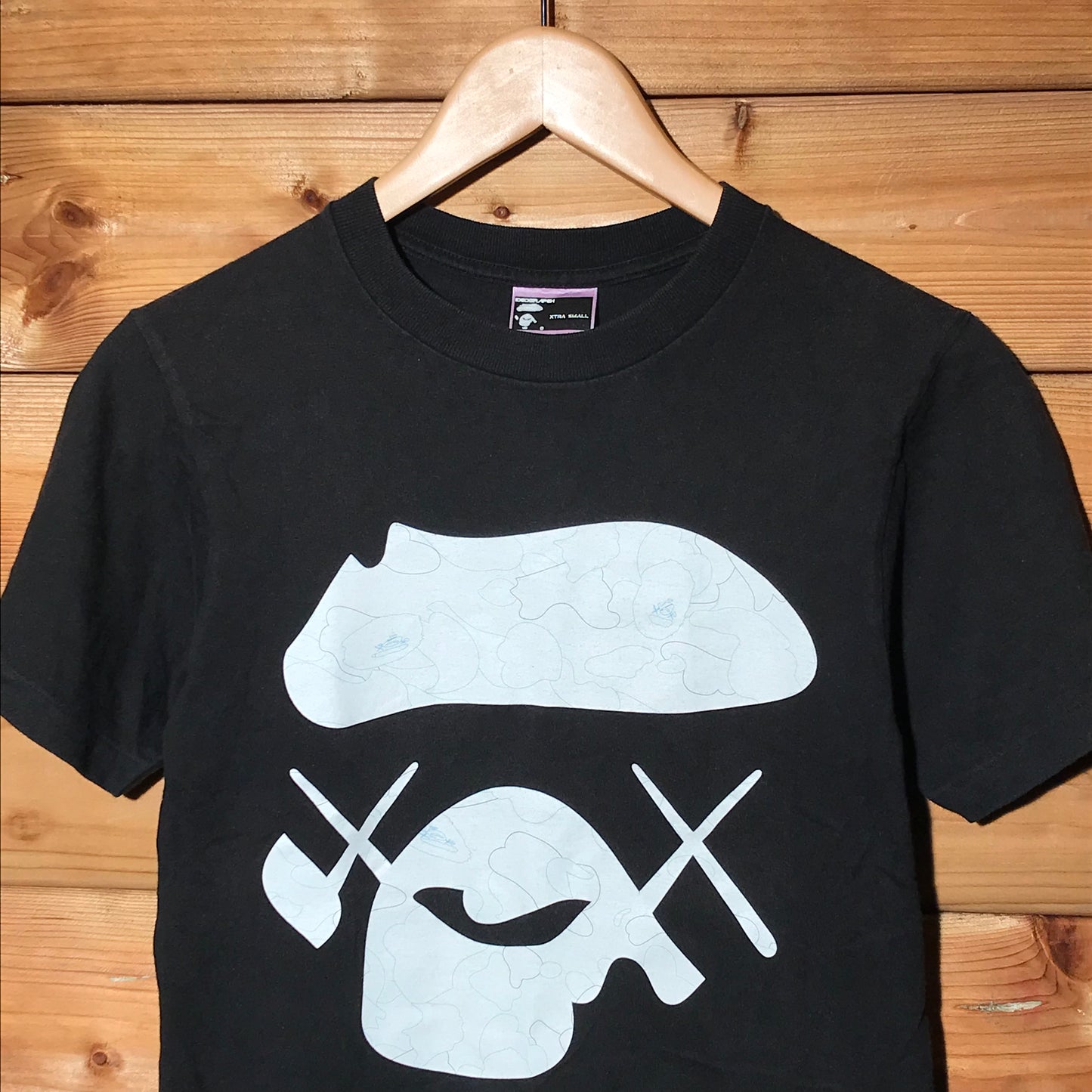 Bape, A Bathing Ape x Kaws t shirt