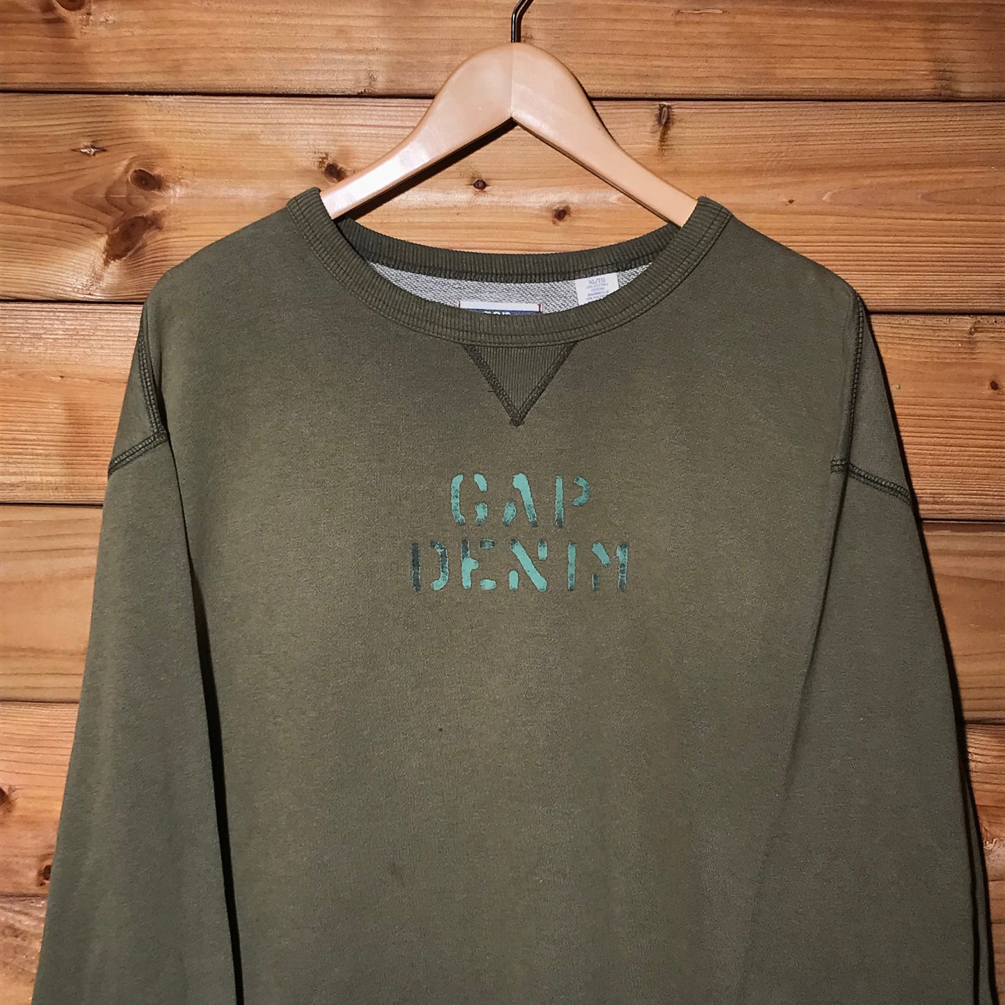 Gap Denim spellout sweatshirt