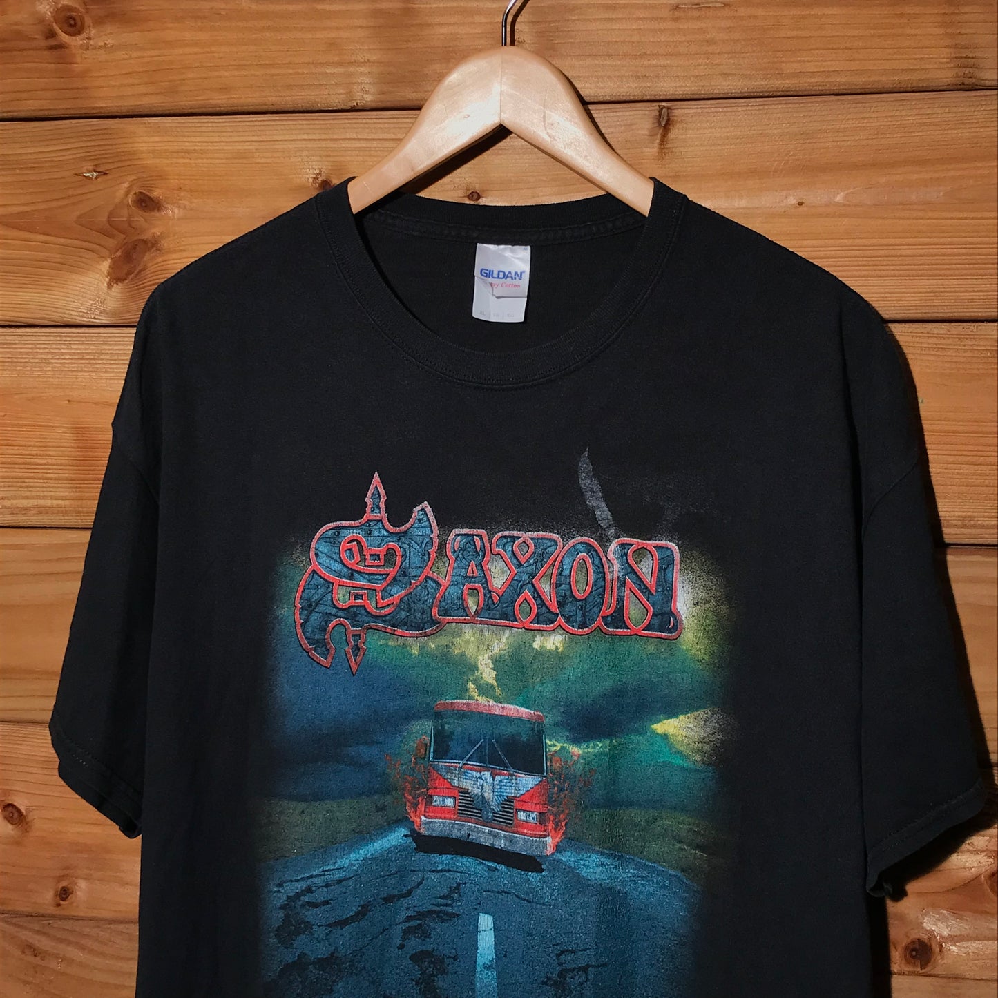 Saxon Warriors of the Road tour t shirt