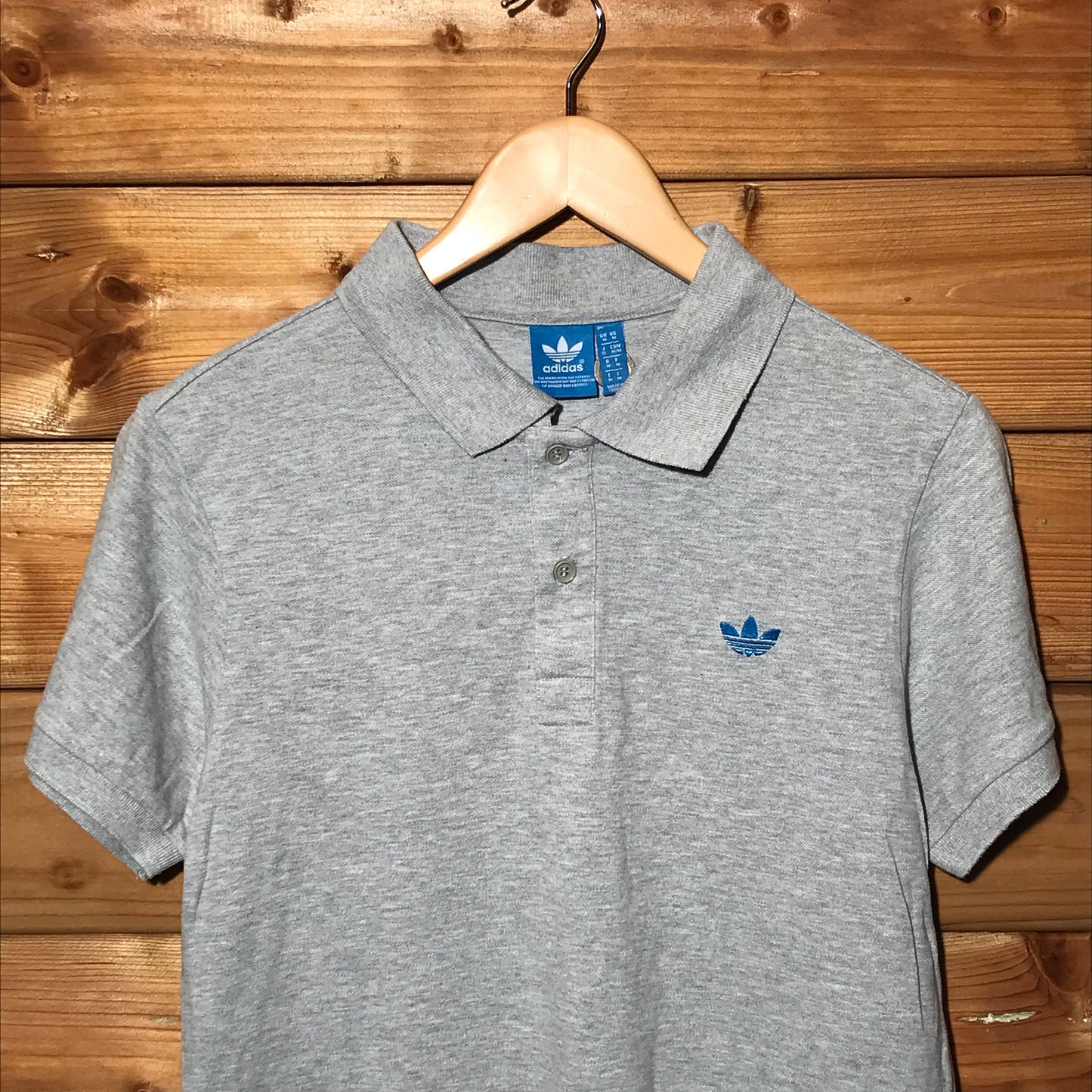 Adidas Trefoil polo t shirt