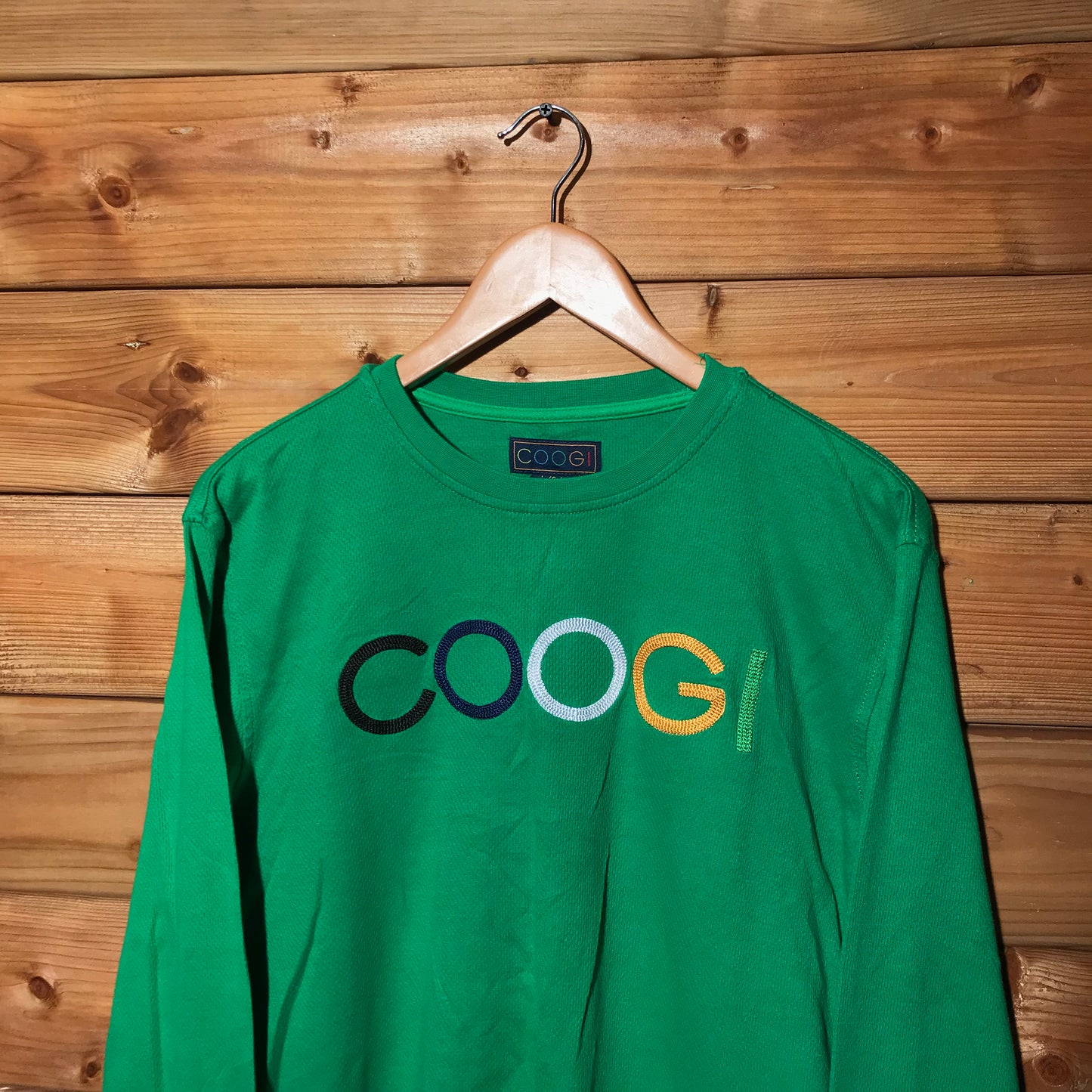 Coogi spellout long sleeve t shirt