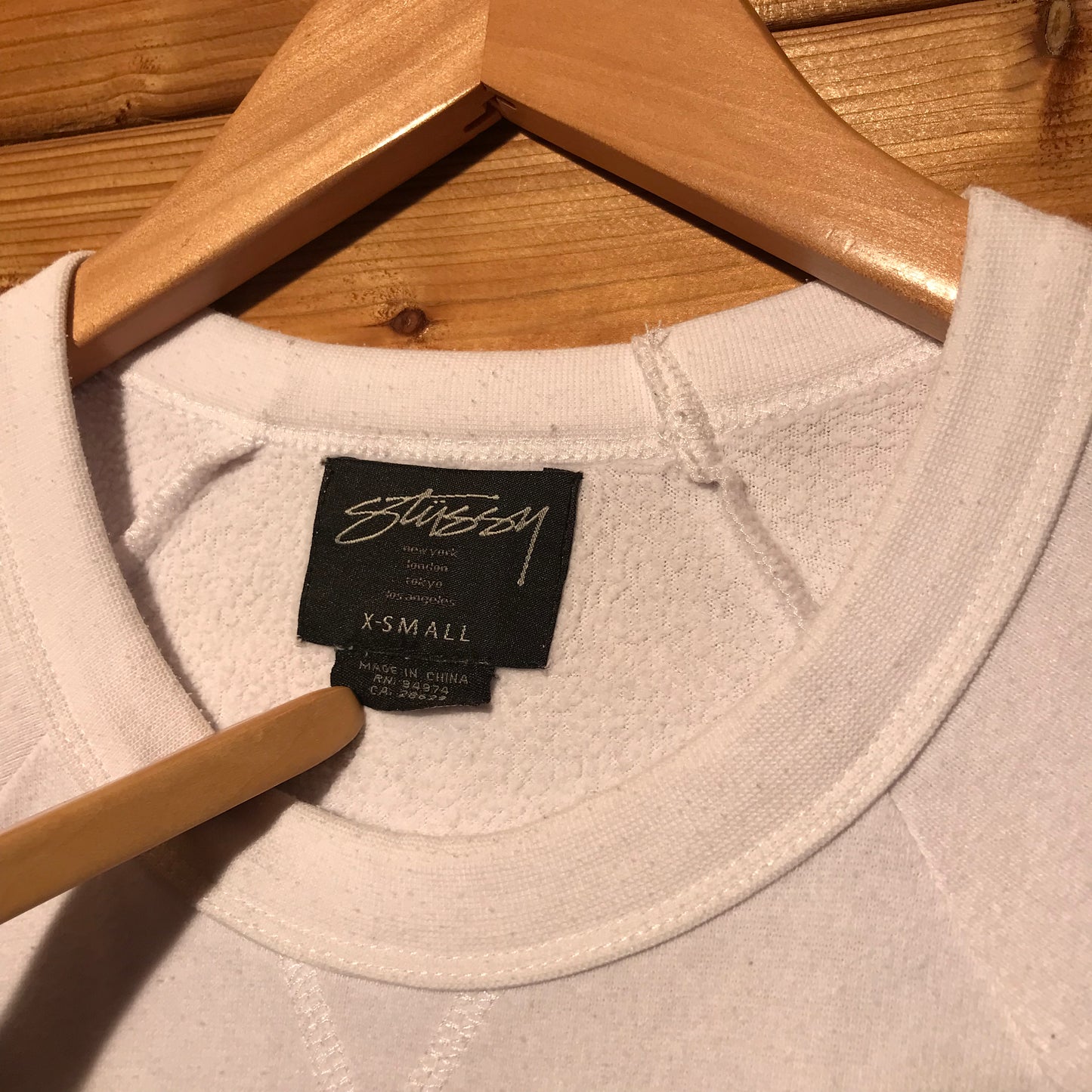 Stüssy Crown logo sweatshirt