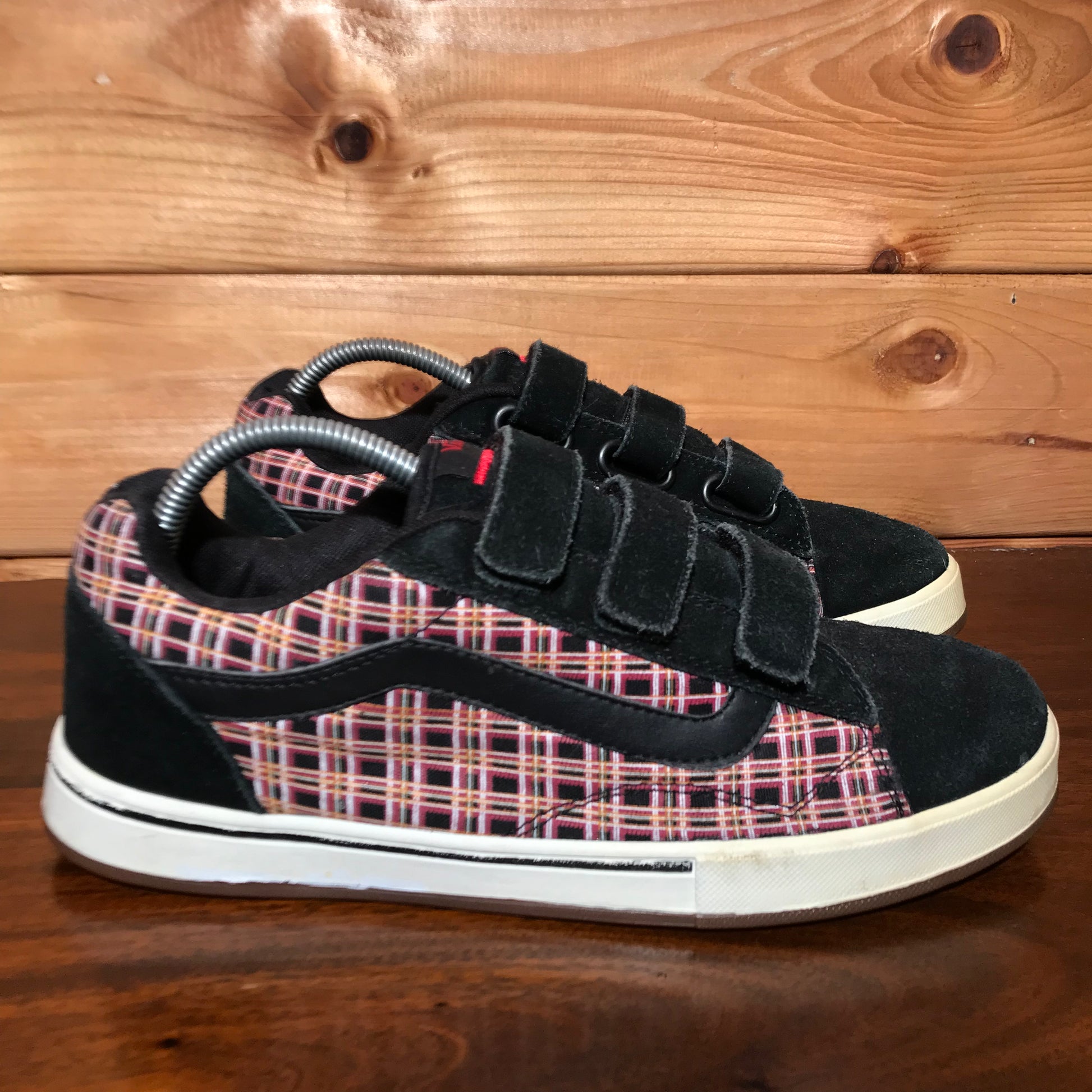 Vans 2025 checkered velcro