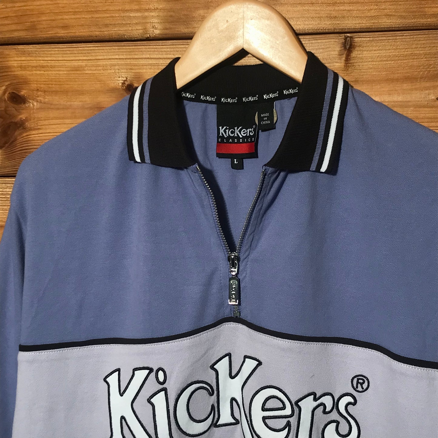 Kickers Spellout polo t shirt