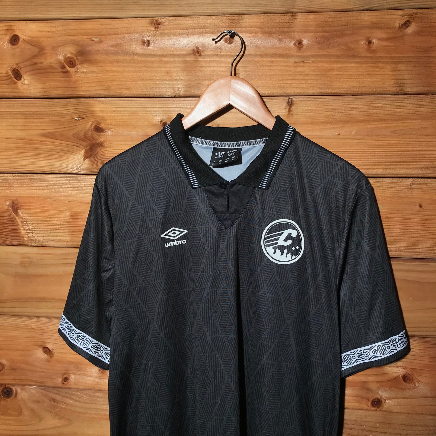 Umbro x Crepe City third jersey polo t shirt