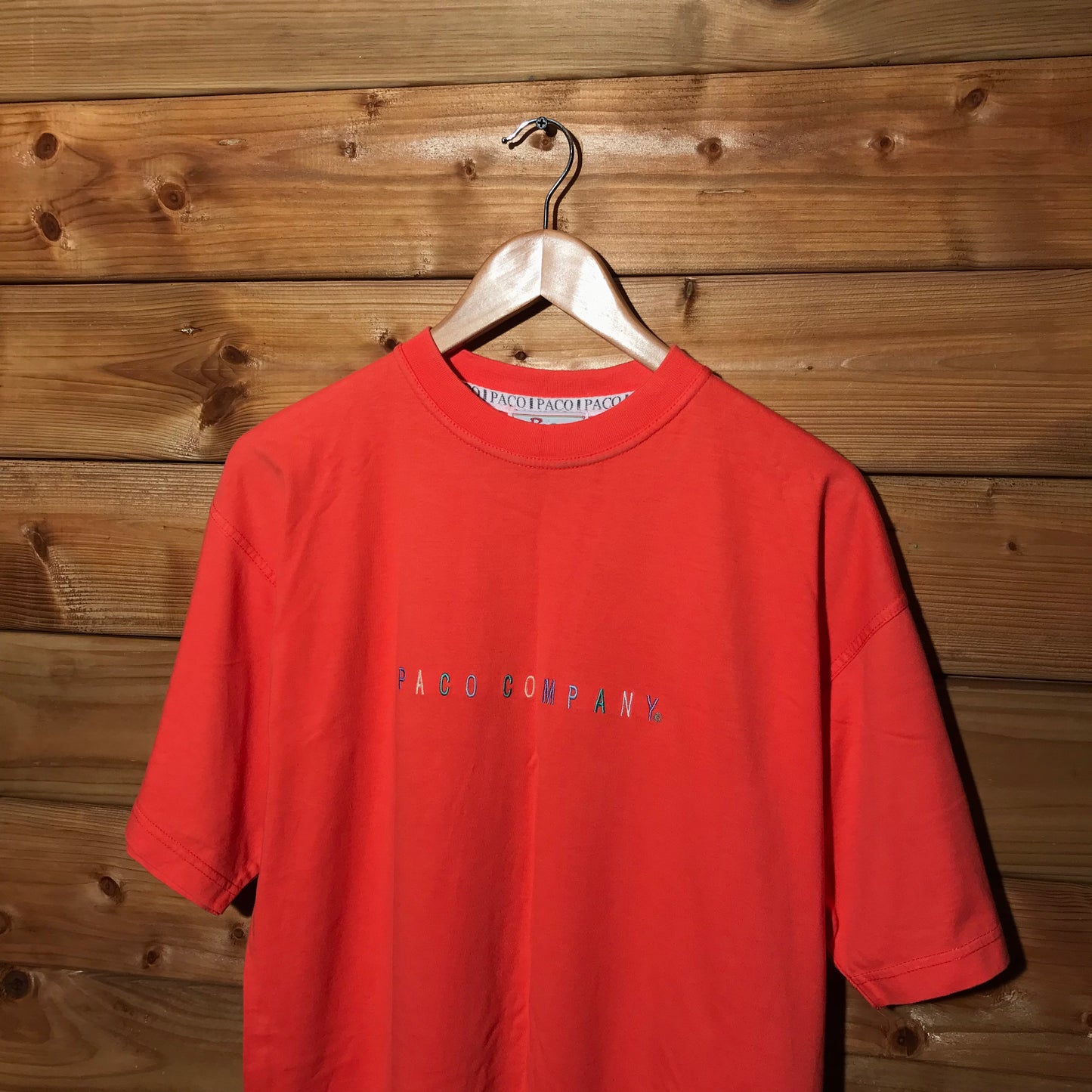 90s Paco Company Centre Spellout t shirt