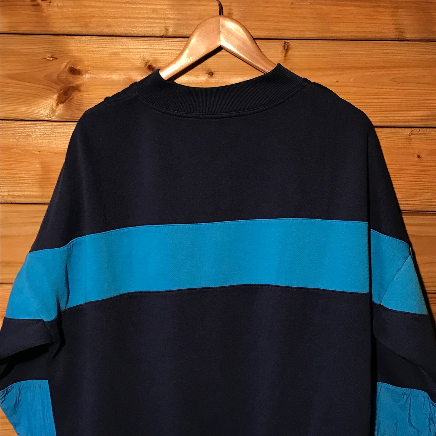 80s Adidas Striped Trefoil sweatshirt