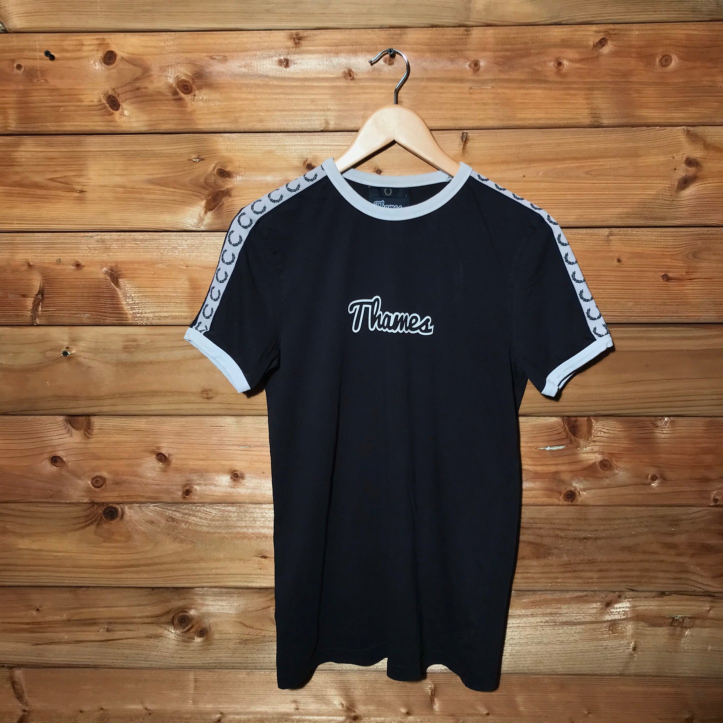 Fred Perry x Thames Spellout t shirt