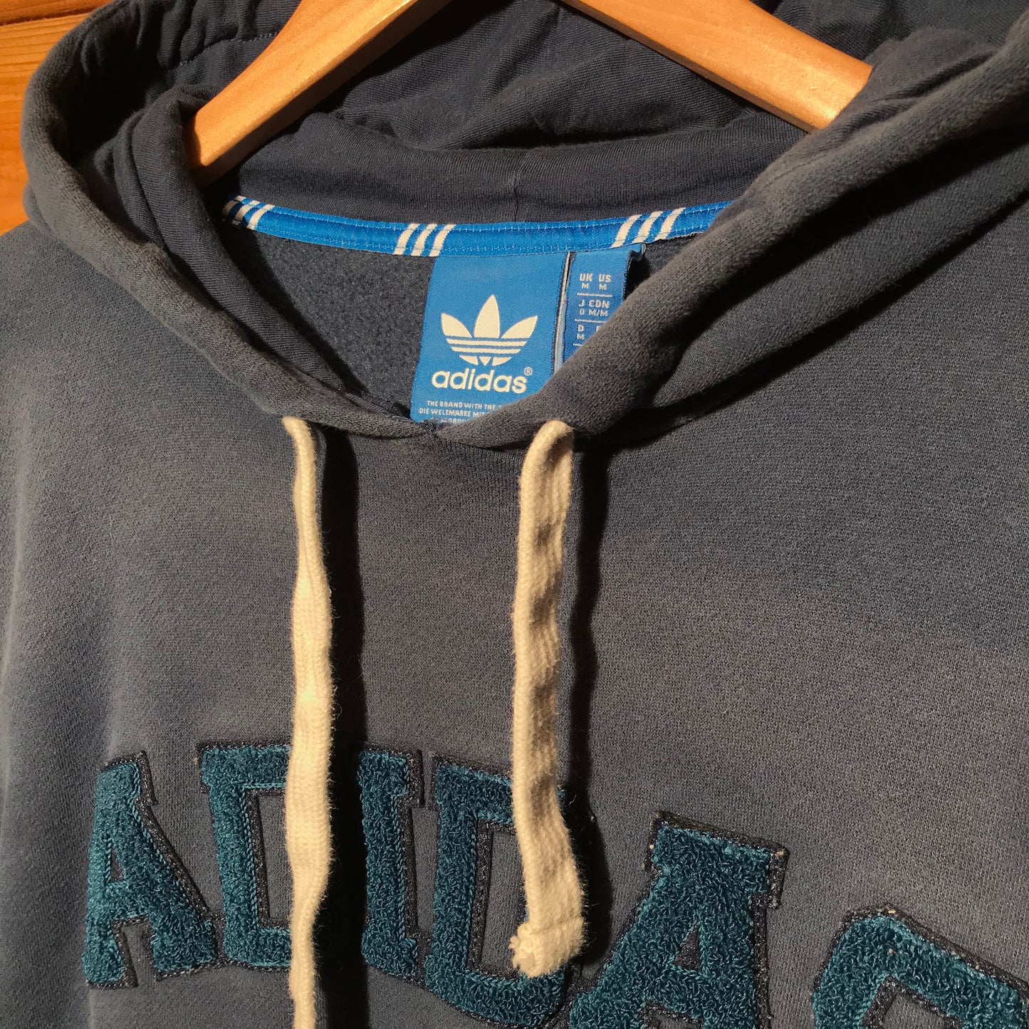 Adidas Spellout Trefoil hoodie