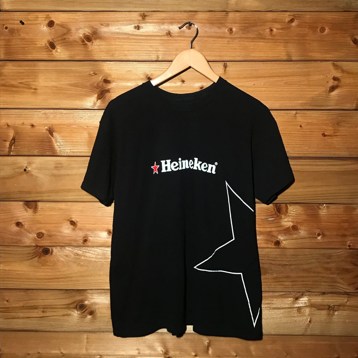 Heineken Spellout Star t shirt