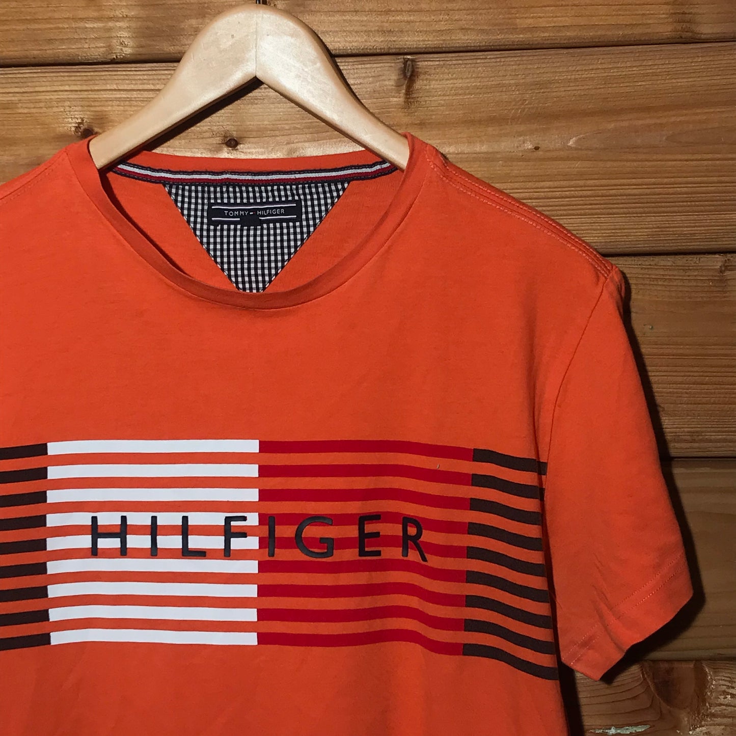 Tommy Hilfiger Striped Flag t shirt