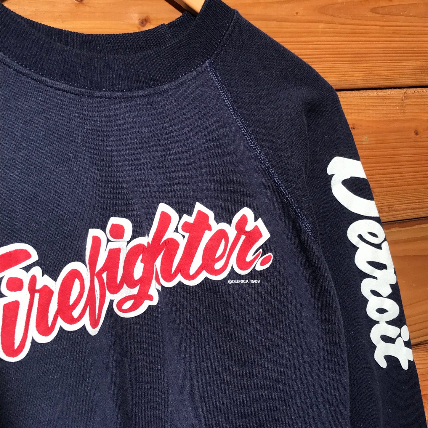 1989 Detroit Firefighter sweatshirt