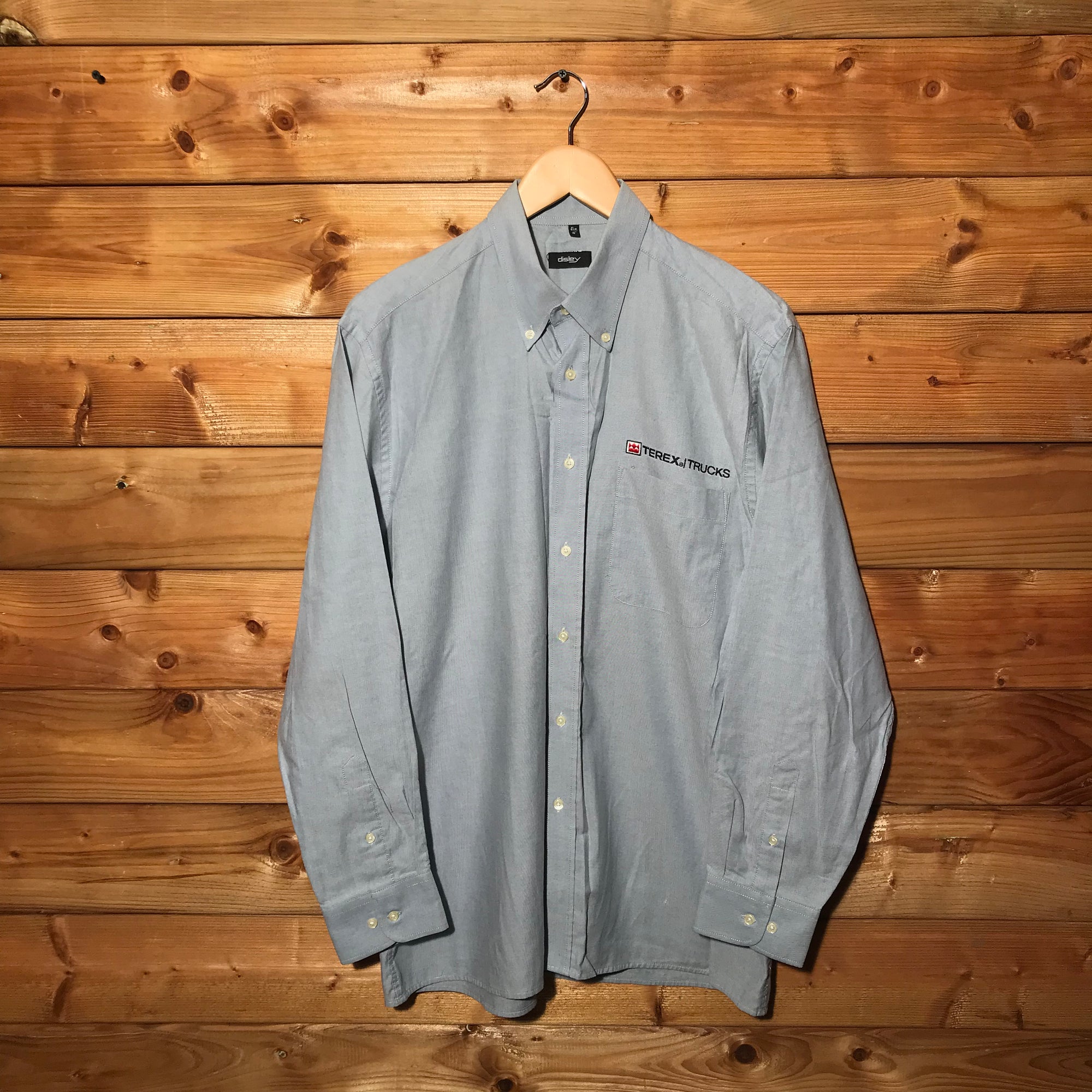 Disley Terex Trucks button shirt