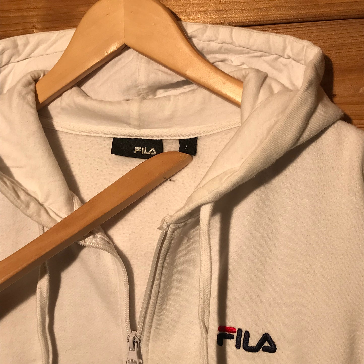 Fila essentials zip up hoodie