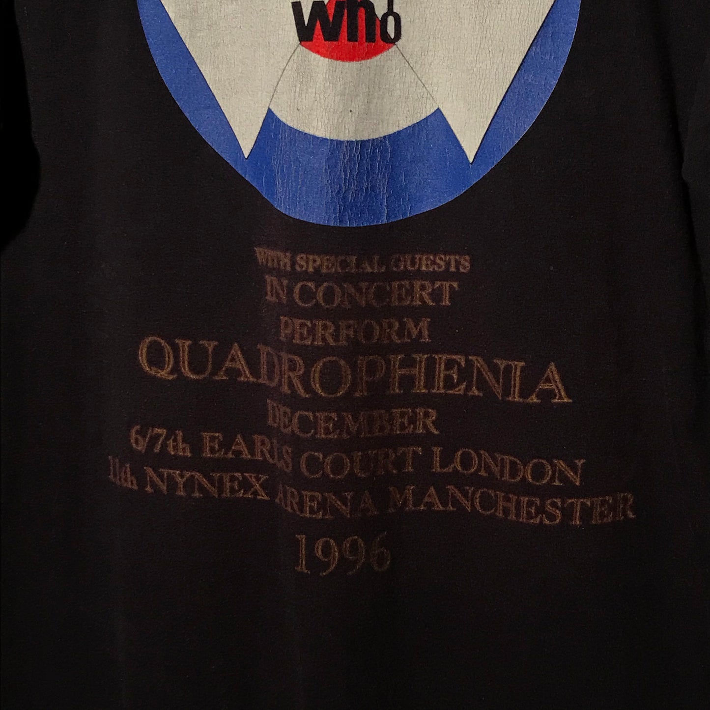 1996 The Who Quadrophenia concert t shirt