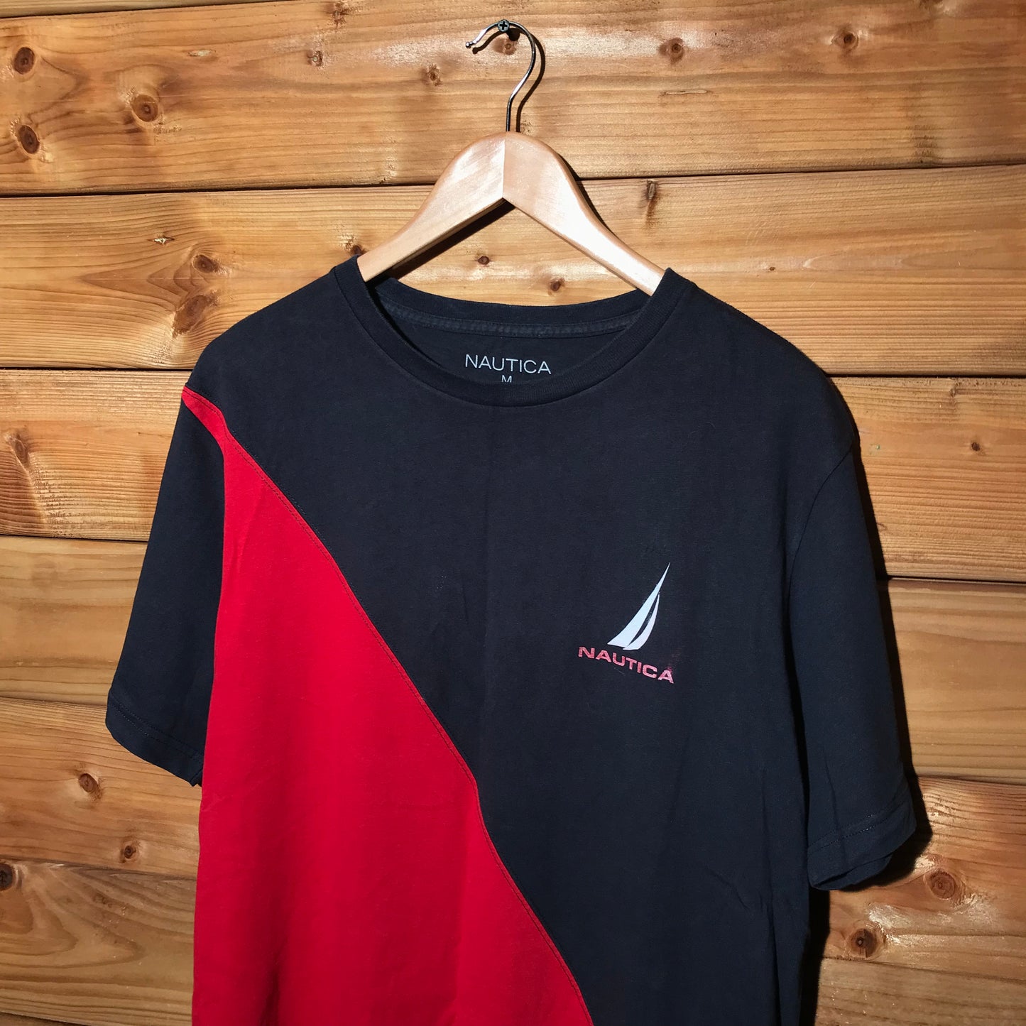 Nautica essentials split t shirt