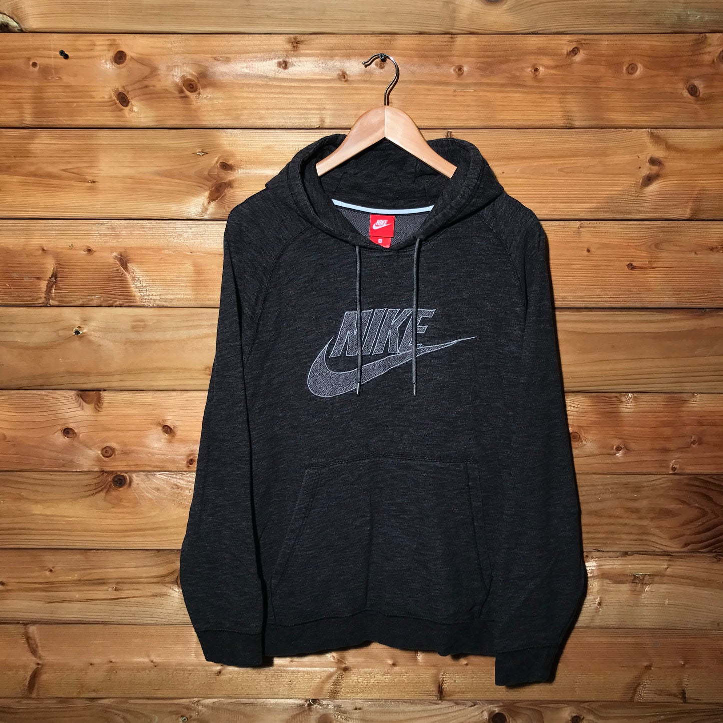 Nike Swoosh and Spellout hoodie