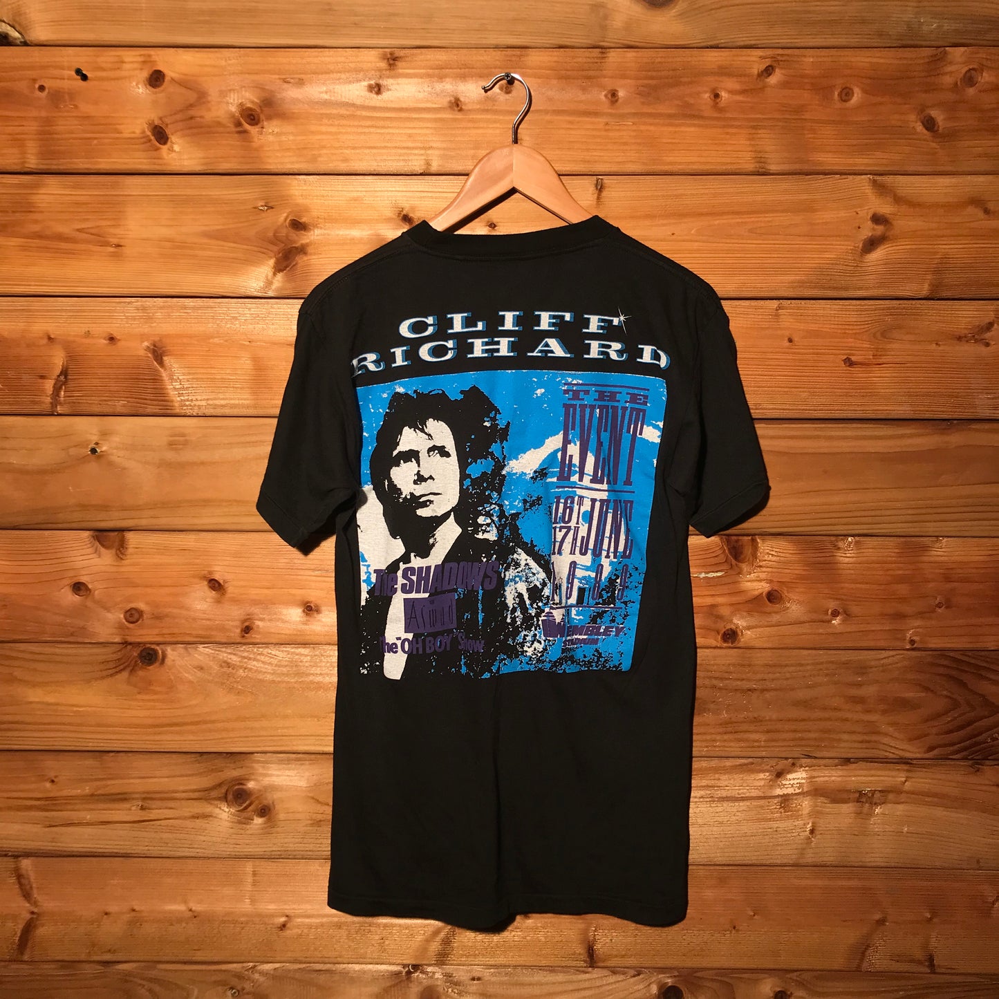 1989 Cliff Richard The Event Wembley Stadium t shirt