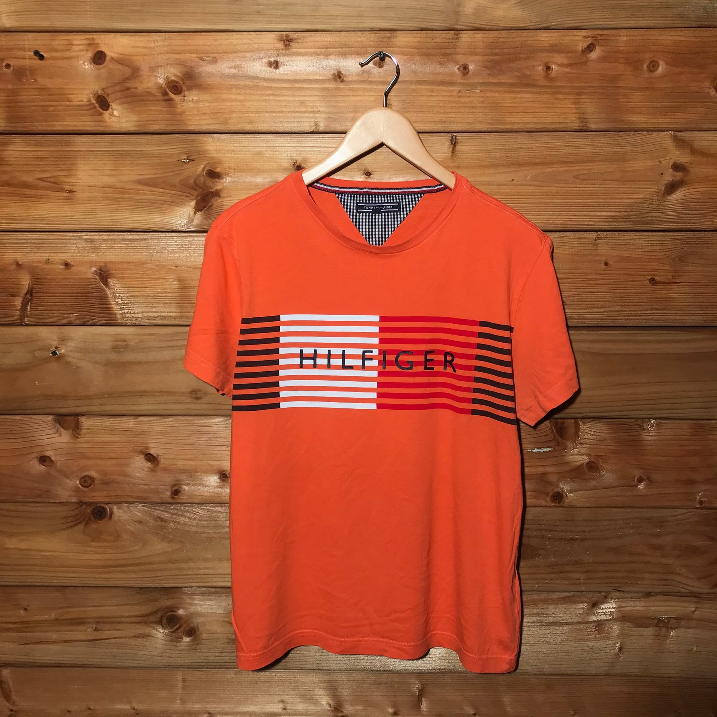 Tommy Hilfiger Striped Flag t shirt