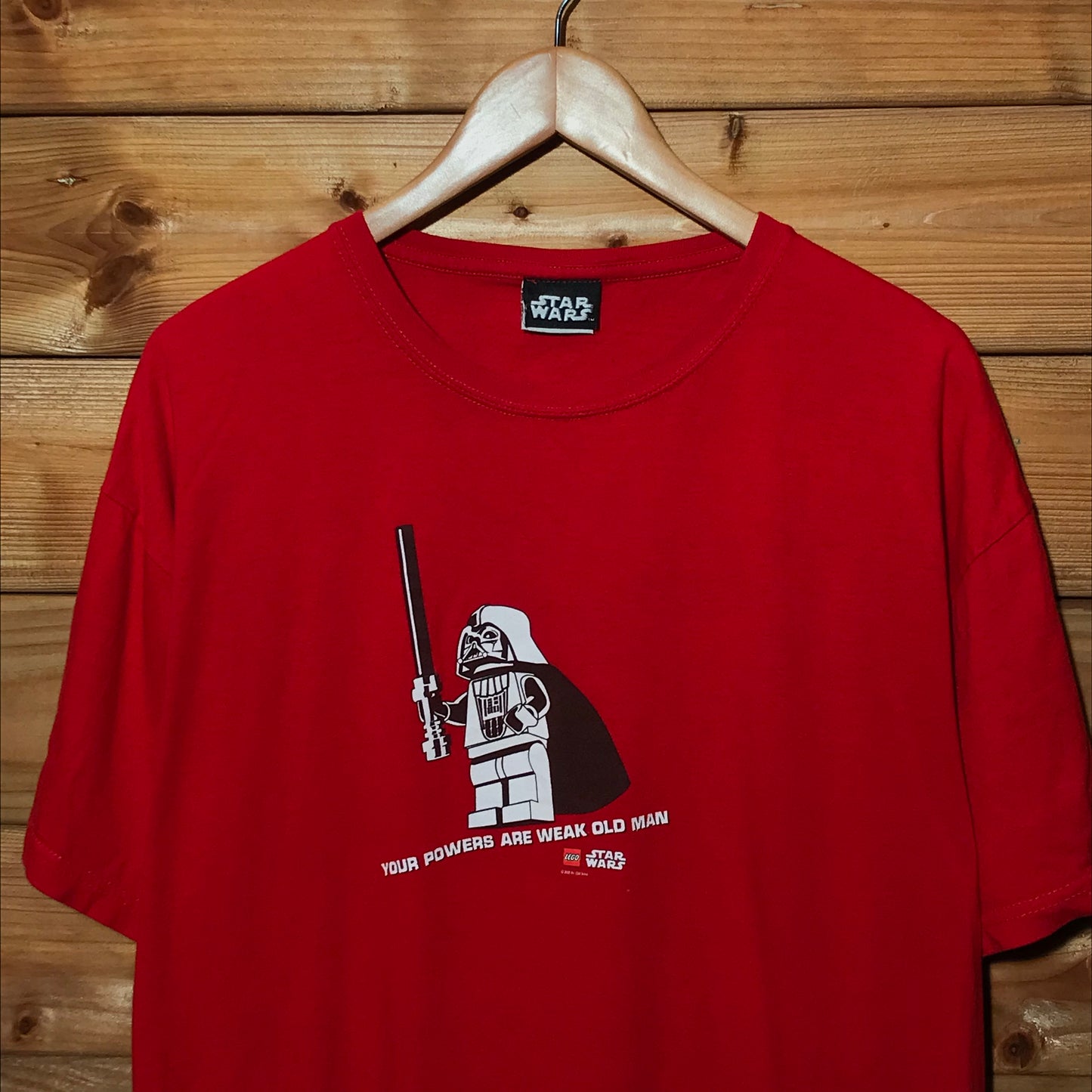 2008 Lego Star Wars Darth Vader t shirt