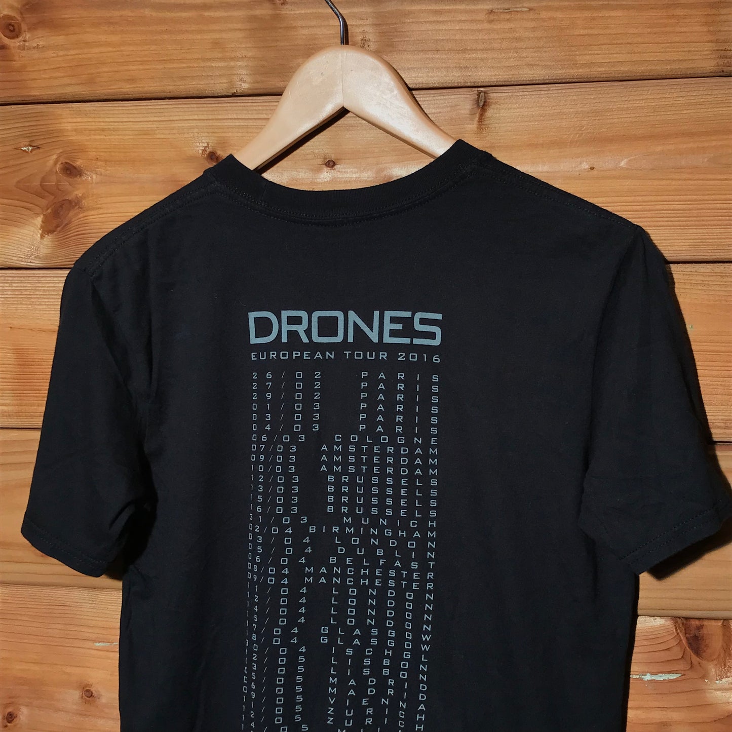 2016 Muse Drones tour t shirt