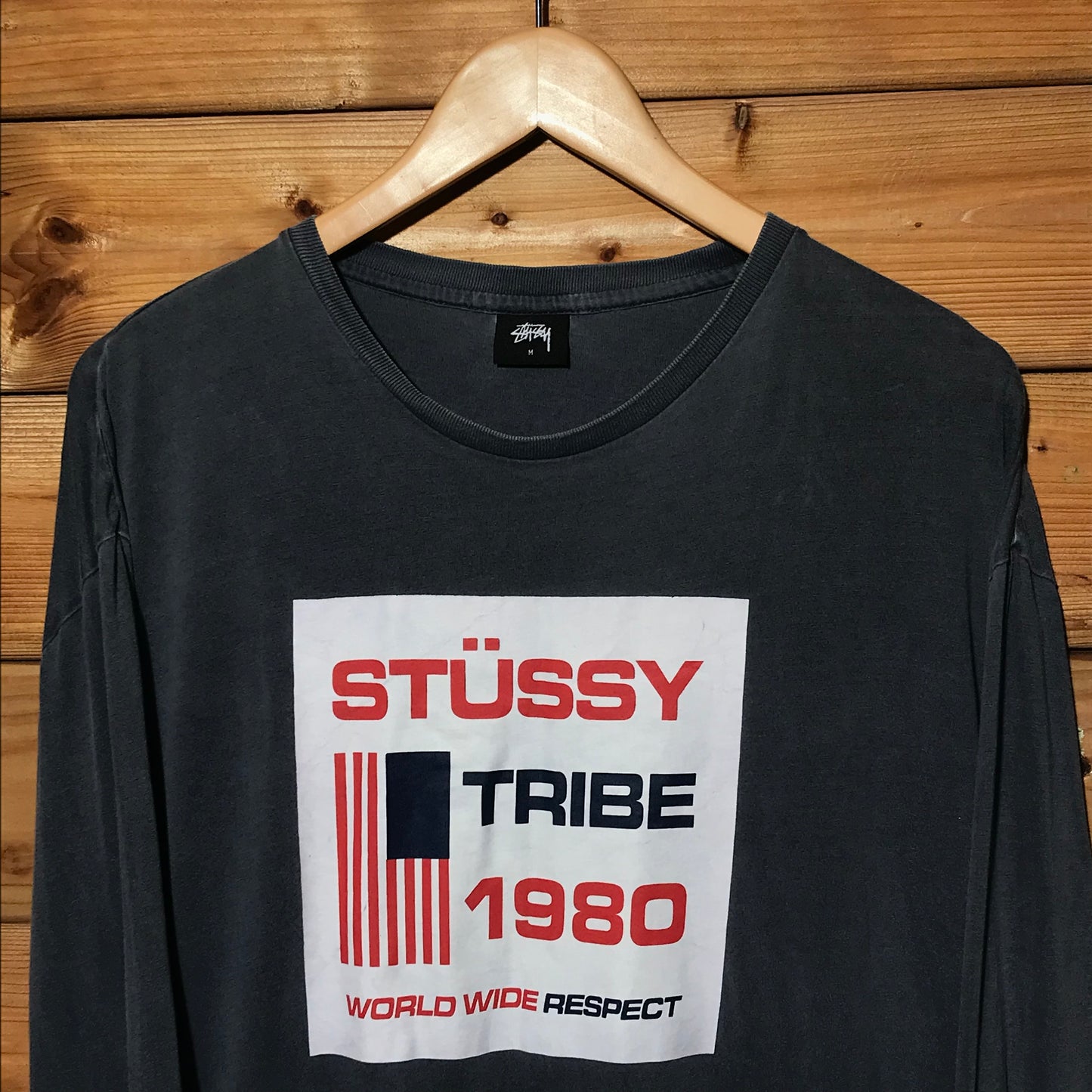 Stüssy Tribe Polo Sport Rip long sleeve t shirt