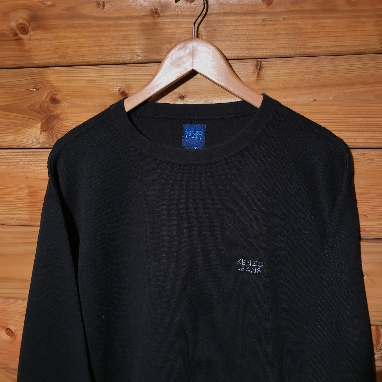 90s Kenzo Jeans Motion logo sweatshirt