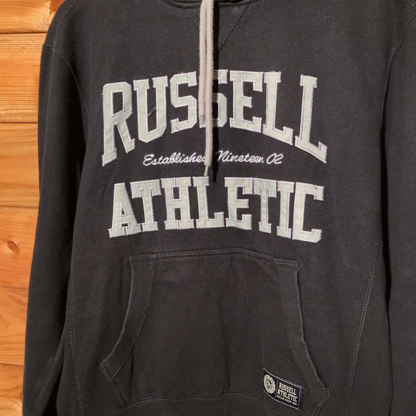 Russell Athletic spellout hoodie