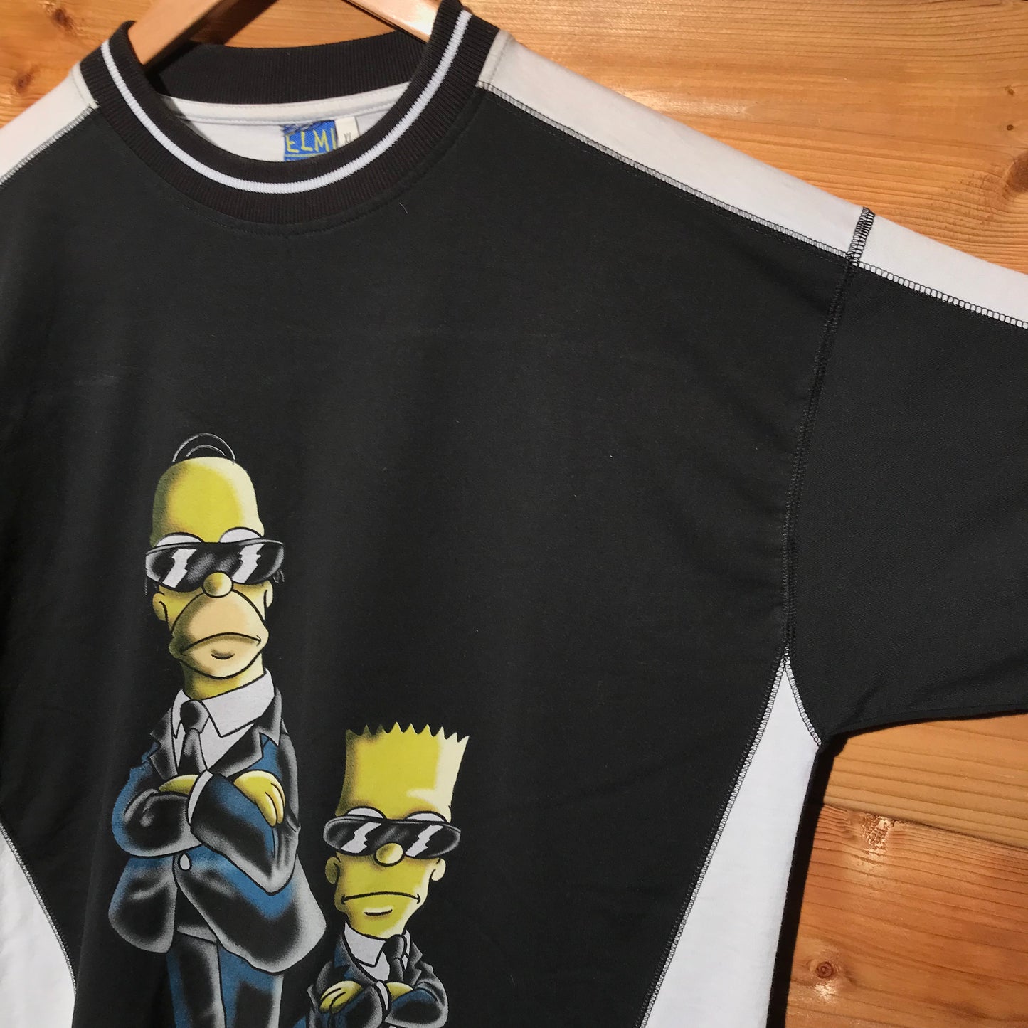 1997 The Simpsons Men In Black Parody t shirt