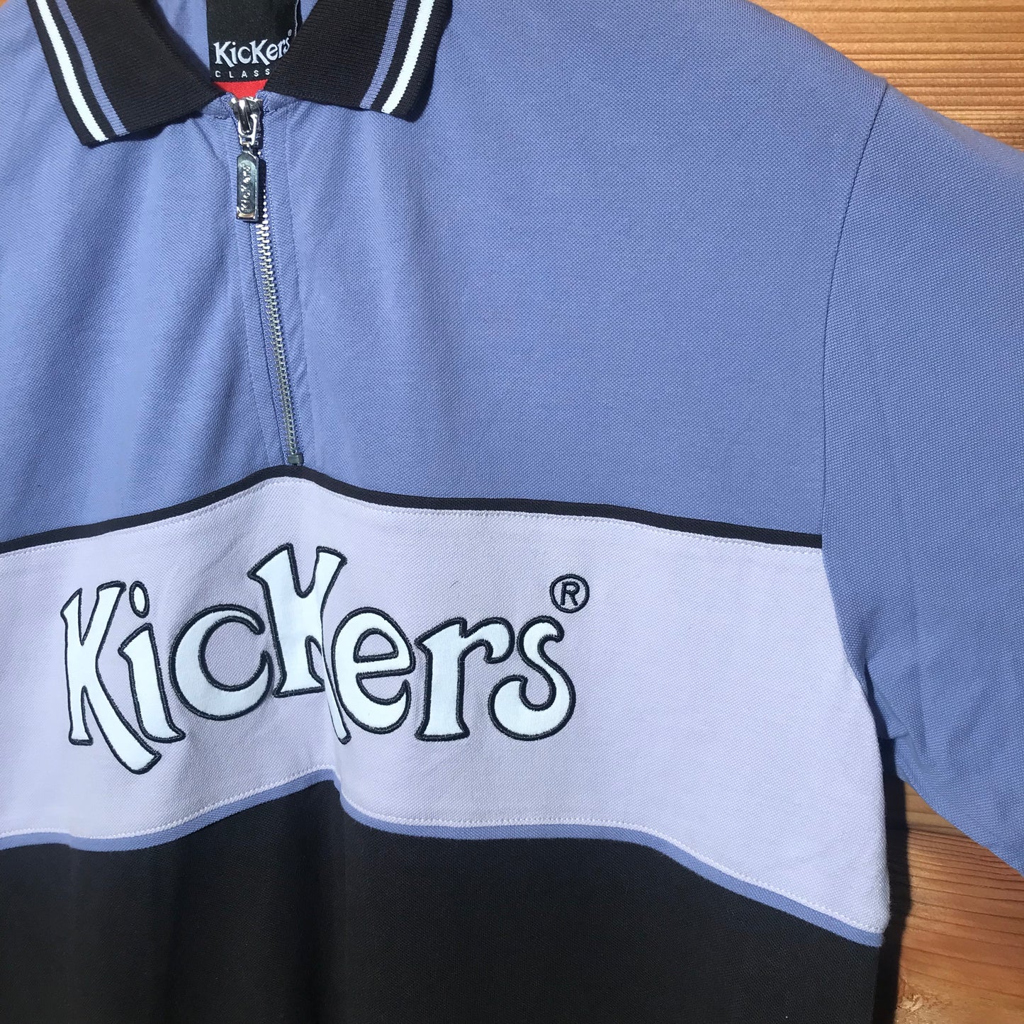 Kickers Spellout polo t shirt