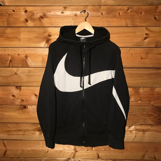 Nike Swoosh zip up hoodie