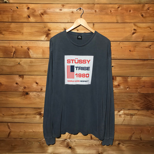 Stüssy Tribe Polo Sport Rip long sleeve t shirt