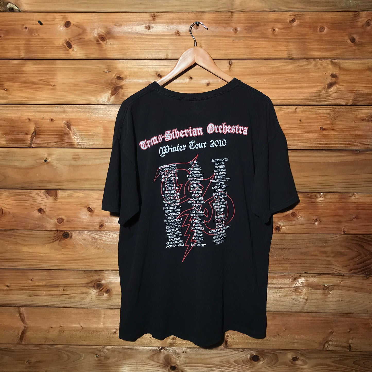 2010 Trans Siberian Orchestra Beethoven Tour t shirt