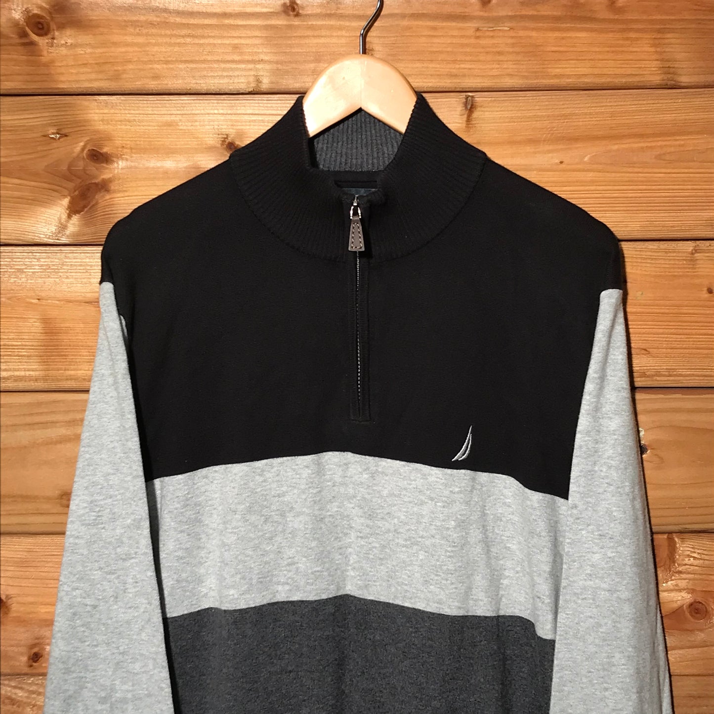 Nautica essentials quarter zip sweatshirt