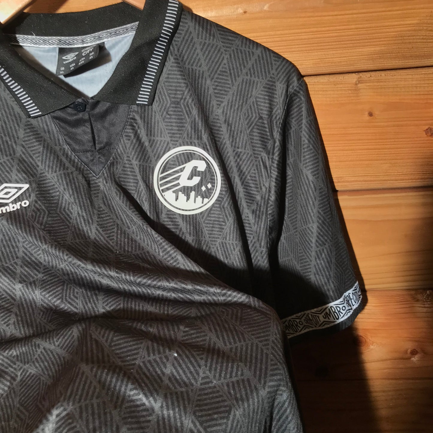 Umbro x Crepe City third jersey polo t shirt