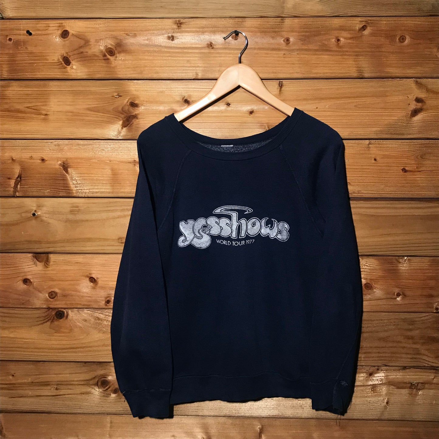 1977 Yes Shows World Tour sweatshirt