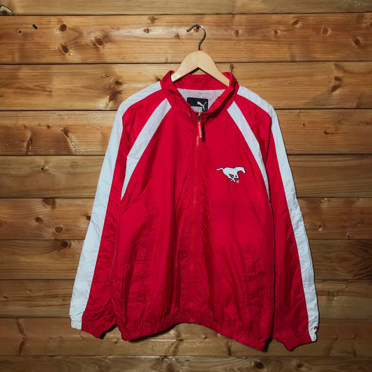 Puma CFL Calgary Stampeders windbreaker jacket